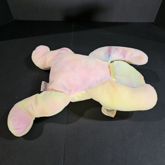 Retired Ty Beanie Baby 1998 Sherbet The Bear Pal Tie Dye Pastel w/ Tag Vintage - Picture 5 of 12